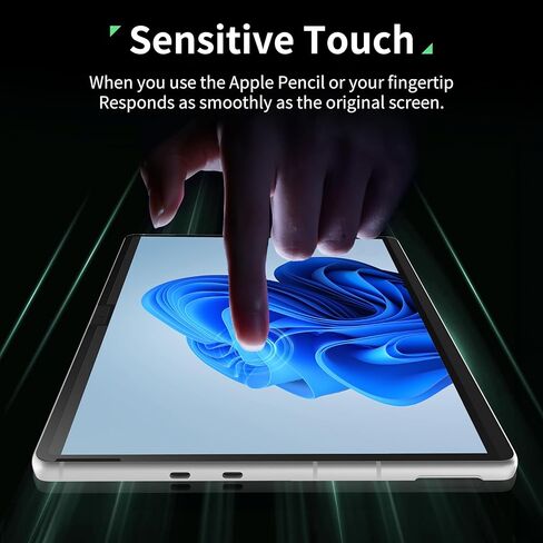 Nano 15 Inch Privacy Screen for Microsoft Surface Laptop 6/5/4/3/2/1, Removable Film Anti-Spy Filter Black Security Protector, Anti Glare Blue Light Shield Matte Screen Guard in Kuwait