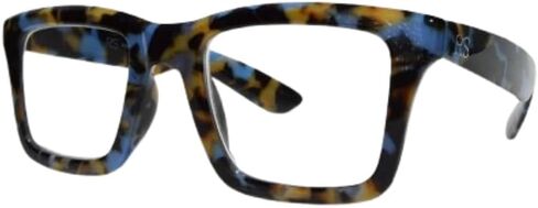 RS Eyeshop قارئات شبه كروية RS7111 - C2 إطار نمط ديمي أزرق -2.00 in Saudi Arabia