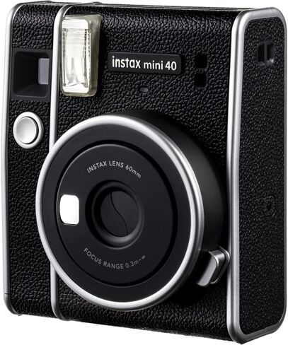 Fujifilm Instax Mini 40 Instant Film Camera with Twin Film Pack (20 Exposures) Bundle (2 Items) in Saudi Arabia