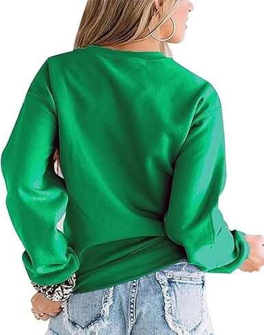 YALUCOR Women Mardi Gras Sweatshirt New Orleans Carnival Outfit Chenille Patch Pullover Tops Fat Tuesday Gift Sweatshirt in Kuwait