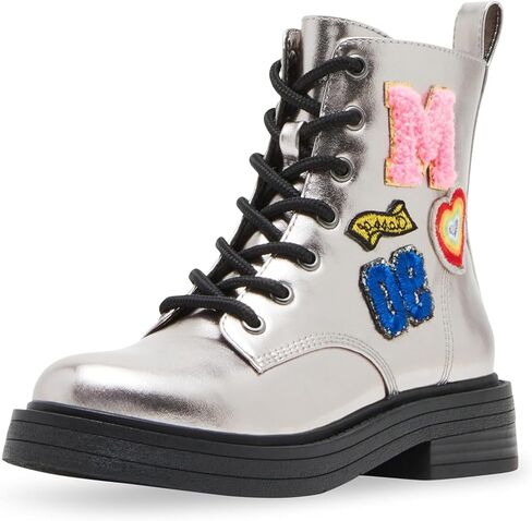 Steve Madden Girl's Nolita (Little Big Kid) Combat Boot in Saudi Arabia