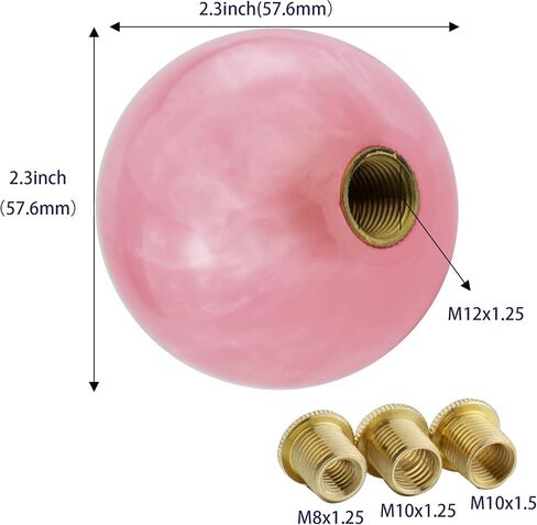 Resin Shifter Knob, Stick Lever Head, Car Shift Knobs Accessories Fit for Most Manual Automatic Cars SUV Trucks in Saudi Arabia