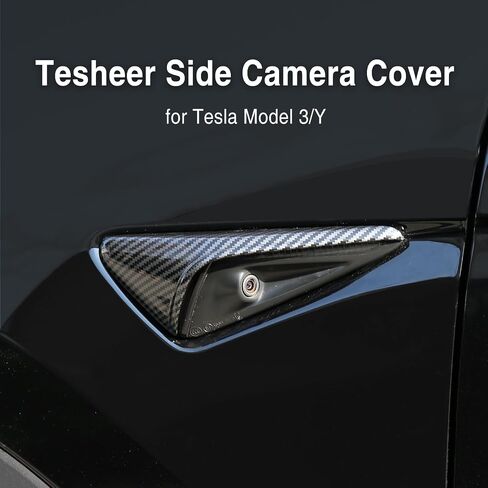 for Tesla HW 4.0 Turn Signal Side Camera Cover 2PCS Side Camera Protection Cover for Pink Tesla Model 3 Accessories for PinkTesla Model Y Accessories 2024 Camera Cover (Pink) in Kuwait