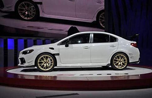 2015-2021 تنانير جانبية غير مطلية شفة مقسمة متوافقة مع سوبارو WRX STI 4 أبواب سيدان سبورت، سبورت-تيك، بريميوم، مجموعة تمديد لوحة الروك المحدودة 2016 2017 2018 2019 2020 in Kuwait