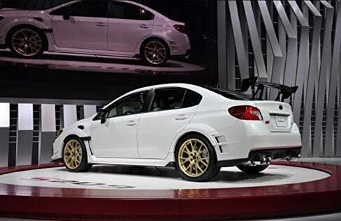 2015-2021 تنانير جانبية غير مطلية شفة مقسمة متوافقة مع سوبارو WRX STI 4 أبواب سيدان سبورت، سبورت-تيك، بريميوم، مجموعة تمديد لوحة الروك المحدودة 2016 2017 2018 2019 2020 in Kuwait