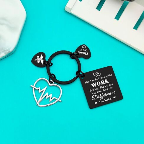 Xiahuyu CNA Gifts سلسلة مفاتيح مساعد تمريض معتمد CNA هدايا تقدير CNA هدية تخرج CNA هدية أسبوع CNA هدية ترك CNA هدية زميل CNA هدية طالب CNA هدية شكر لـ CNA in Saudi Arabia