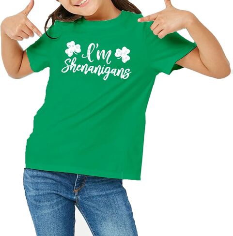 Deerose Kids Short Sleeve Shirts Boy Girls Summer Striped Tee Top 3-14 Years in Saudi Arabia