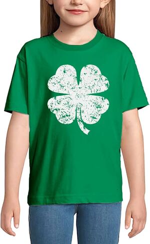 Deerose Kids Short Sleeve Shirts Boy Girls Summer Striped Tee Top 3-14 Years in Saudi Arabia