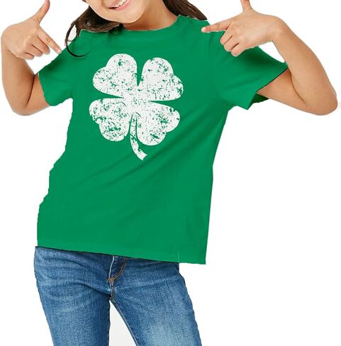 Deerose Kids Short Sleeve Shirts Boy Girls Summer Striped Tee Top 3-14 Years in Saudi Arabia