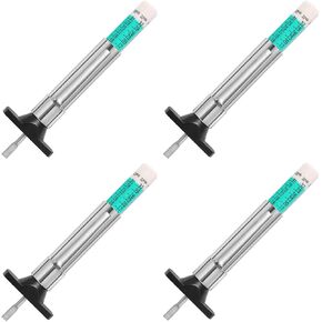 Tire Tread Depth Gauge, Tread Depth Gauge, Tire Gauges, Color Coded Tire Depth Gauge, Tire Tread Gauge, Tire Tread Depth Accurate Measurement Tools by PROND (White Type - 4PCS)