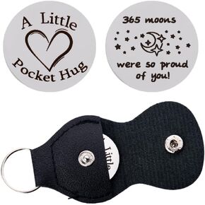 Pocket Hug Token Keychain Motivational Gifts for Women Men Thinking of You Gifts for Friend Sister Couples Gifts