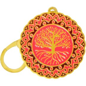 Feng Shui Tree of Life Keychain To Boost Reducing Energy Harmony Amulet Wealth Porsperity Success Zen Christmas Gift W5477