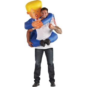 Morph Inflatable Costume Trump, Blow Up Trump Costume, Inflatable Trump Costume, Donald Trump Costume