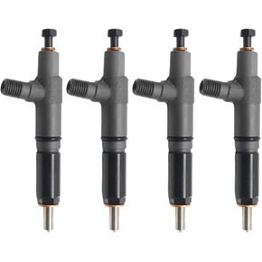 6685512 Fuel Injector 4-Pack for Kubota V2203 V2403 Engine Bobcat S130 S150 S160 S175 S185 S510 T140 Skid Steer Loader B300 BL370 331 334 335 5600 Excavator