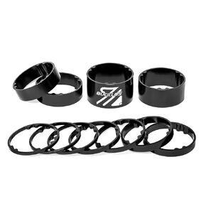 BUCKLOS Bicycle Spacers 11 Pieces Fit 28.6mm Bicycle Threadless Front Fork Stem,2 3 5 10 15 20mm Carbon Fiber Washers Matte