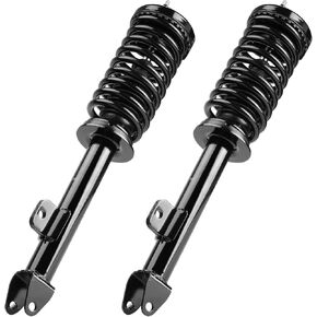 Front Complete Coil Spring Strut Shock Absorber Fit for Dodge Caliber 2007-2012, for Jeep Compass and patriot 2007-2016, Pair of Hydraulic Spring Strut Shock Absorber Replace for 172367, 172368