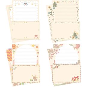 SCStyle 32 Cute Kawaii Lovely Special Design Writing Stationery Paper with 16 Envelope - 32 Letter paper (7.1x5.2 inch) by SCStyle