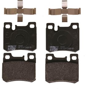 TRW Pro TRH0495 Disc Brake Pad Set For Mercedes-Benz C280 1996-2000, Rear, And Other Applications