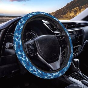 Love Fruit Strawberry Car Steering Wheel Cover Auto Steering Wheel Protector Anti-Slip Elasticity and Breathable Car Accessories Universal 15 Inch for Cars SUV Sedan Vans Trucks in Saudi Arabia