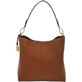 Fossil Jessie Suede Bucket Shoulder Bag, Viridian