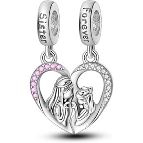 Parmuz Charms for Bracelet Necklace 925 Sterling Silver Beads Dangle Pendant Jewelry Gifts for Women
