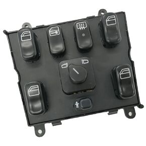 Amrxuts 1638206610 Power Window Switch Master Control Switch Door Controls for 1998-2003 Mercedes Benz ML320 1999-2001 ML430 2002-2003 ML500 2000-2003 ML55 AMG 80933103066