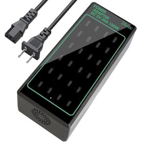 شاحن USB C، محطة شحن USB بقدرة 50 وات لأجهزة متعددة، شريط محور الطاقة 10 منافذ، قاعدة شحن ذكية متوافقة مع iPhone/Google/الكمبيوتر اللوحي والمزيد in Saudi Arabia