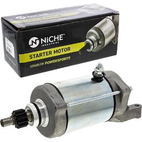 NICHE Starter Motor 3SX-81890-00 High Torque for Yamaha Grizzly 600 660 Kodiak 400 Rhino Raptor 660R Wolverine 450