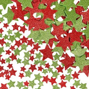 READY 2 LEARN Glitter Foam Stickers - Silver and Gold Stars - Pack of 168 - Self-Adhesive Stickers - Stickers for Scrapbooks and Cards