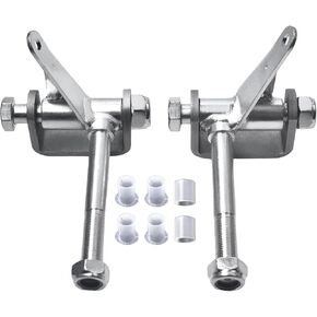 Go Kart Steering Spindle Bracket Set 5/8" Axle 4-1/2" Long for Predator 212cc 196cc 6.5hp 420cc 301cc 13hp 15hp Manco Yerf-Dog Azusa Go Kart Parts Accessories Heavy Duty Parts
