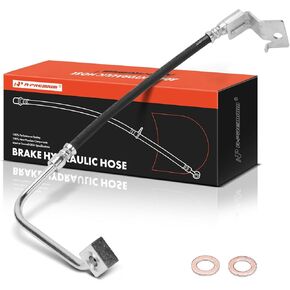 A-Premium Rear Passenger Side Brake Hydraulic Hose Compatible with Select Ford, Lincoln and Mercury Models - Explorer 2002-2005, Aviator 2003-2005, Mountaineer 2002-2005 - Replace# 1L2Z2282AA