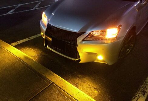 iJDMTOY 6000K Xenon White F-Sport 15W High Power Projector LED Fog Light Kit w/Bezel Covers Compatible with 2013-2015 Lexus GS350 GS460 GS450h in Saudi Arabia
