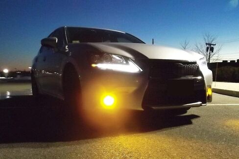 iJDMTOY 6000K Xenon White F-Sport 15W High Power Projector LED Fog Light Kit w/Bezel Covers Compatible with 2013-2015 Lexus GS350 GS460 GS450h in Saudi Arabia