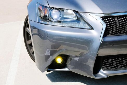 iJDMTOY 6000K Xenon White F-Sport 15W High Power Projector LED Fog Light Kit w/Bezel Covers Compatible with 2013-2015 Lexus GS350 GS460 GS450h in Saudi Arabia