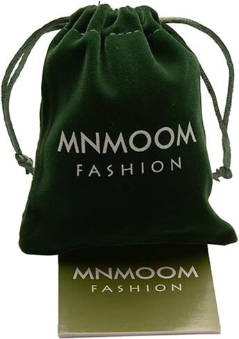 أساور قلب من mnmoom للنساء من الفولاذ المقاوم للصدأ مع الذهب الوردي، أساور على شكل قلب مطلية بالذهب in Kuwait