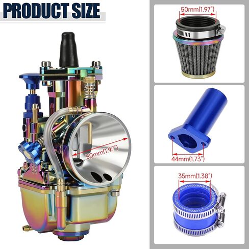 PWK 28mm Carburetor Carb Throttle Assembly Jet Kit for Predator 212cc 224cc 196cc 6.5hp Coleman CT200U CT200U-EX BT200X Baja Warrior MB200 Mini Bike KT196 Go Kart GX160 High Parts in Kuwait