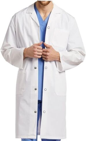 Men's Cotton Lab Coats (MEDIUM) in Saudi Arabia