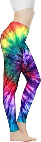 PZZ BEACH Yoga Leggings High Waist Scrunch Booty Pants, Athletic Wear Novetly Pattern Fitness Long Pants in Saudi Arabia