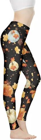 PZZ BEACH Yoga Leggings High Waist Scrunch Booty Pants, Athletic Wear Novetly Pattern Fitness Long Pants in Saudi Arabia