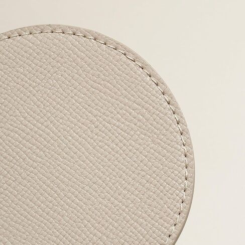OLETHA Drink Coasters Set of 4 - Aesthetic Coaster for Coffee Bar, Dining Table, Office Desk - Ivory in Saudi Arabia