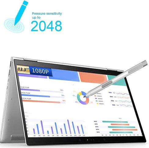 Active Pen - Digital Pen - 2 Buttons - Natural Silver - for Elite x2 1012 G2, Pro x2 612 G2, ProBook x360 11 G1 in Saudi Arabia