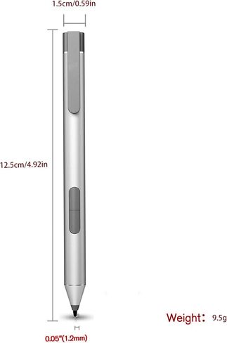 Active Pen - Digital Pen - 2 Buttons - Natural Silver - for Elite x2 1012 G2, Pro x2 612 G2, ProBook x360 11 G1 in Saudi Arabia