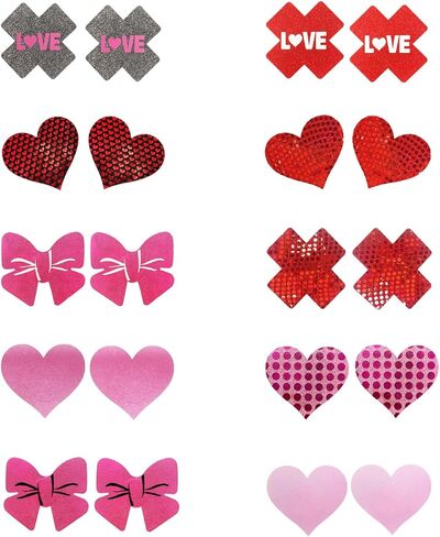 Multi Design Disposable Nipple Stickers in Kuwait