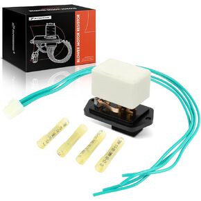 A-Premium HVAC Blower Motor Resistor with Wire Harness Kit Compatible with Toyota Vehicles - Tacoma 1995-2004 - Replace# 8713835040