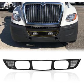 Bumper Center Trim Strip Compatible With International LT625 2018+ Bumper Screen With Fog Grille Bumper Compatible With 2018+ International LT625