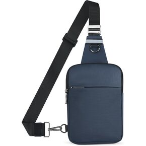 Mini Sling Bag for Women Men, Crossbody Bags Chest Bag Dual Pocket RFID Cell Phone Purse Travel Running Walking