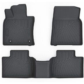 Cartist Floor Mats Compatible with Toyota Camry (Include Hybrid) 2025 Accessories All Weather Floor Mat Heavy Duty TPE Odorless Carpet Protection