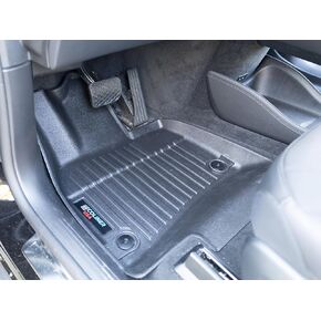Automotive 3D Floor Mats Set for Mercedes-Benz EQE 350 EQE 500 SUV 2023-2024 | Heavy Duty All Weather Floor Protection Car Accessories | Liner Carpets Mat | Custom Fit Liners for 1st & 2nd Row