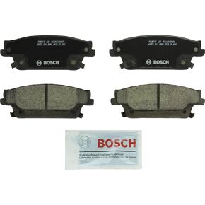 BOSCH BC1020 QuietCast Premium Ceramic Disc Brake Pad Set - Compatible with Select Cadillac CTS, SRX, STS; REAR