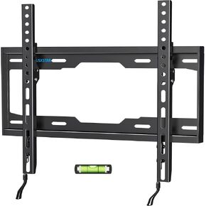 One-Piece Construction Heavy Duty Fixed TV Wall Mount for 45-100 inch Large TVs Max Load 200 LBS, Ultra Slim Low-profile TV Mount, Wall Mount TV Bracket with Extra-wide Wall Plate 32" & 800x600mm Vesa